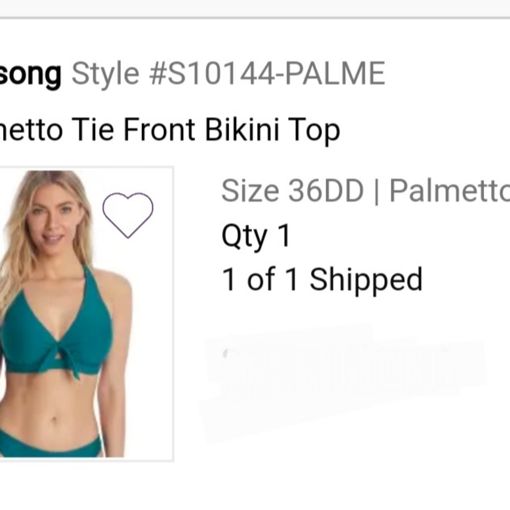 Swimsuit top